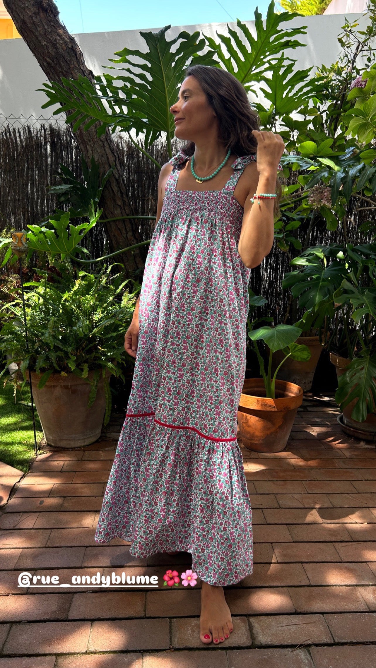Alicia fuchsia dress
