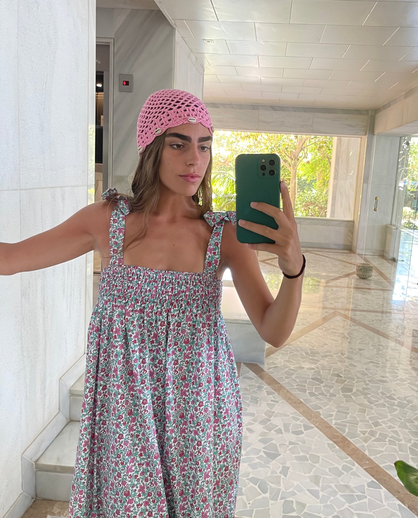Alicia fuchsia dress