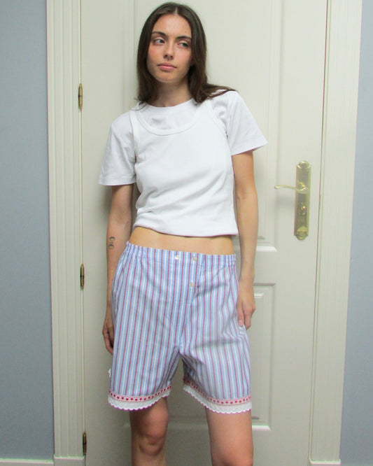 Bardot Striped Red Pants