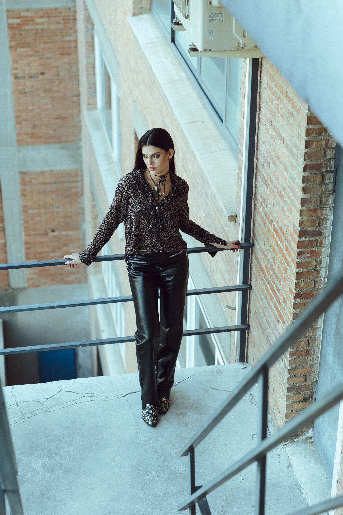 Debbie Leopard Shirt