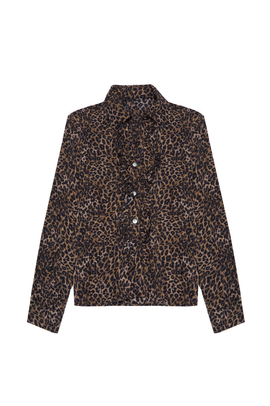 Debbie Leopard Shirt